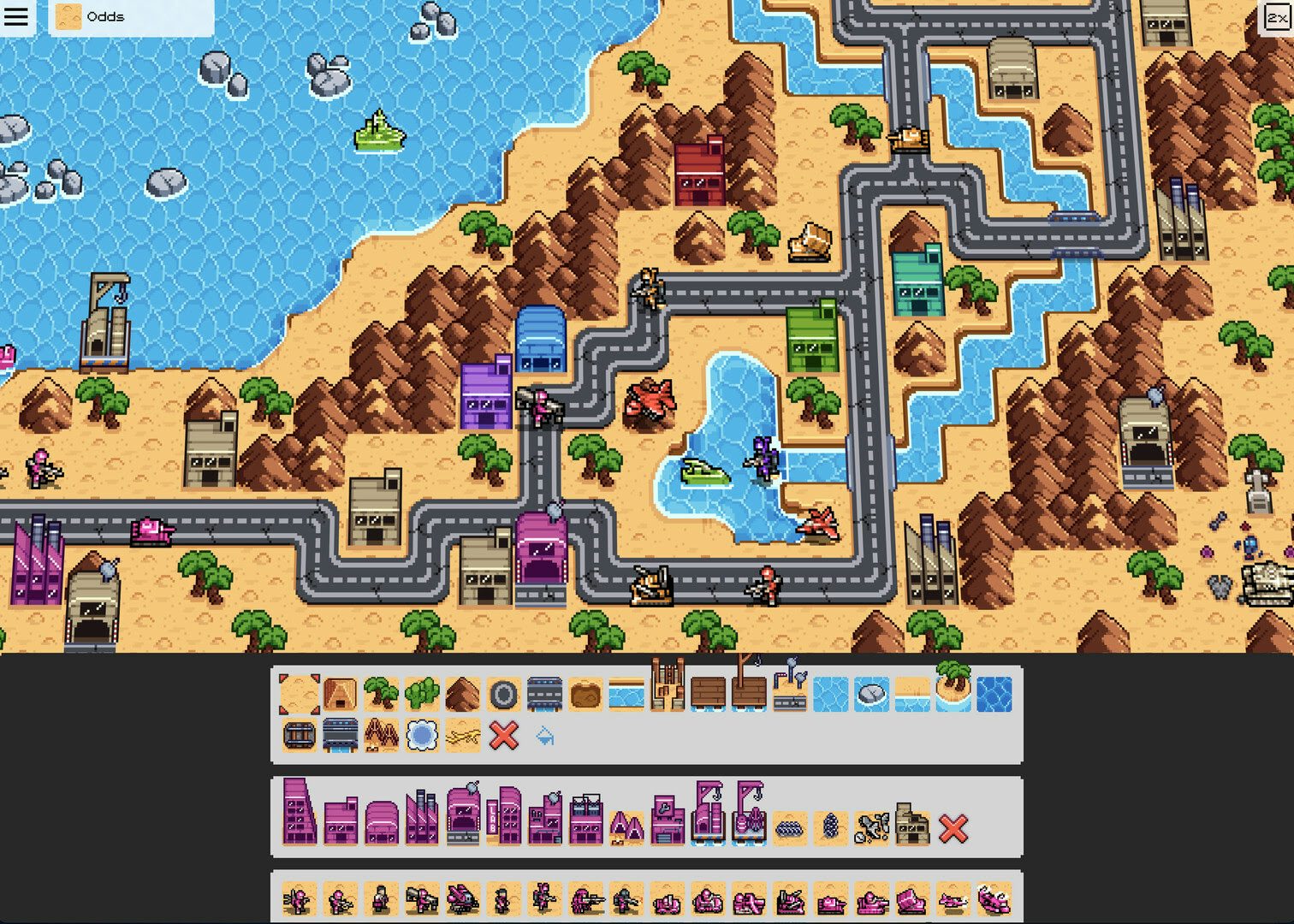 A screenshot of Athena Crisis